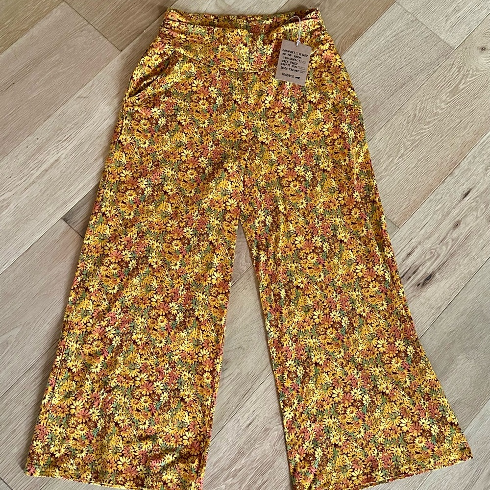 Toad&Co Yellow Floral Garment